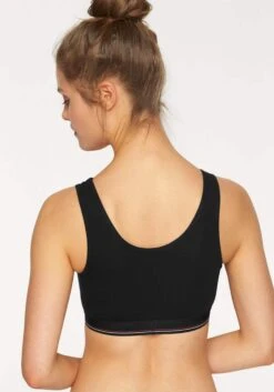 H.I.S Bustierer Og Sports-BHer Bustier BH Kvinder Sort / Hvid -s.Oliver Butik 04e1119388bcdf26acfabef570f7f721