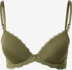 Calvin Klein Bøjle-BHer Push-up BH Demi Kvinder Oliven