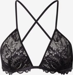 FREE PEOPLE Trekants-BH-er Triangel BH EVERYDAY Kvinder Sort