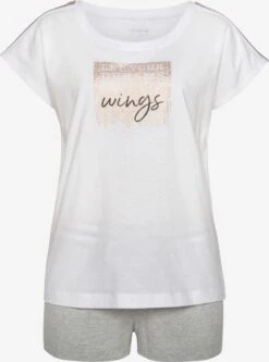 Pyjamas Shorty Dreams Kvinder Hvid