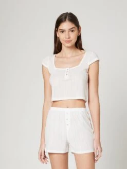 Nattøj Pyjamas Spring Showers Kvinder Offwhite -s.Oliver Butik 08ac34c21d0dd87c3ee254a88a46d8cb