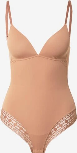 ESPRIT Shaping Body Suits Shapingbody Kvinder Mørkebeige