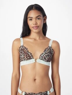 STELLA MCCARTNEY Trekants-BH-er Triangel BH CEETAH Kvinder Brun / Mørkebrun -s.Oliver Butik 10066d6eff76b20b65fe4a5b031f1b79