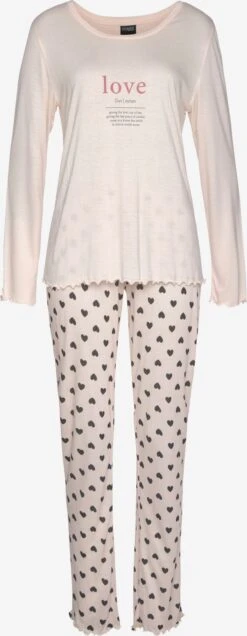 Nattøj Pyjamas Dreams Kvinder Pink / Pudder