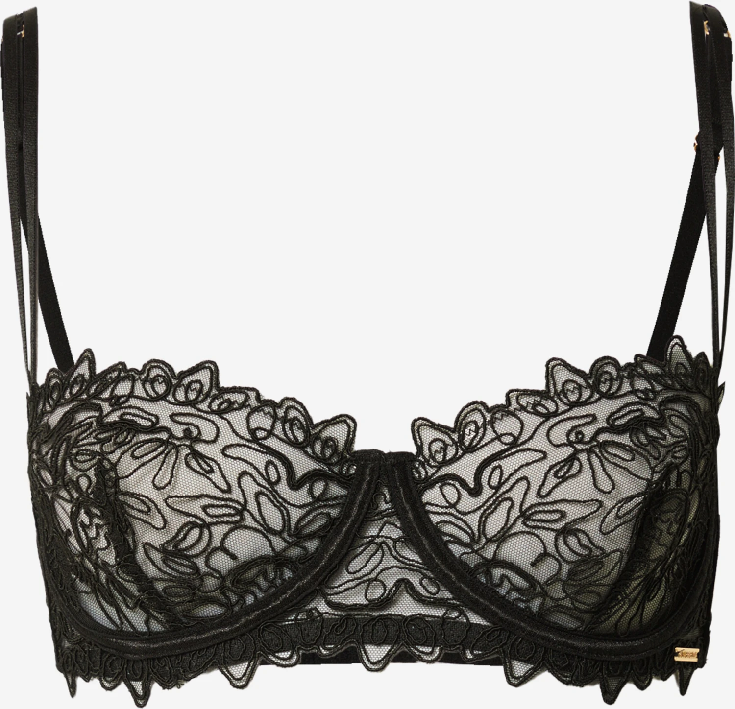 BLUEBELLA Bøjle-BHer Balconette BH Audrey Kvinder Sort 3 BLUEBELLA Bøjle-BHer Balconette BH Audrey Kvinder Sort