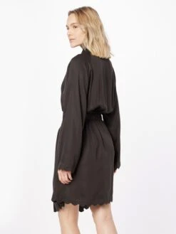 Underprotection Morgenkåber Morgenkåbe Jane Kvinder Sort -s.Oliver Butik 1545c0fca7a5069b69b67183ee468e57
