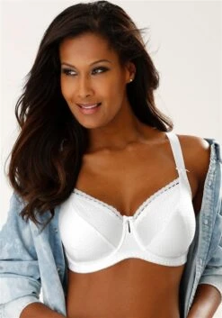 Bøjle-BHer T-shirt-BH BH Kvinder Fersken / Hvid -s.Oliver Butik 192215dfa7ad7fd68313b37cc36eea03