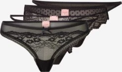 Hunkemöller G-strenge String Kaiden Kvinder Sort