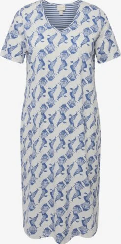 Ulla Popken Natskjorter Natskjorte Kvinder Offwhite