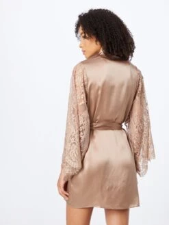 Hunkemöller Morgenkåber Morgenkåbe Kvinder Pudder -s.Oliver Butik 1e5967d3d52b30764aff021281690899