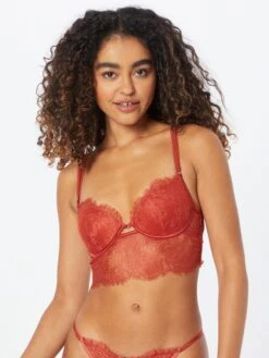 Women'secret Bøjle-BHer Bustier BH Kvinder Mørkeorange -s.Oliver Butik 2267e8f1110b2133d7d5cde4683edc26