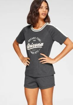 Arizona Nattøj Pyjamas Kvinder Antracit -s.Oliver Butik 2653177f6962adfbc49b35dee7bb511c