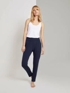 Tom Tailor Nattøj Pyjamasbukser Kvinder Mørkeblå -s.Oliver Butik 27342b6e4447ba8b99858a197e5f34fa