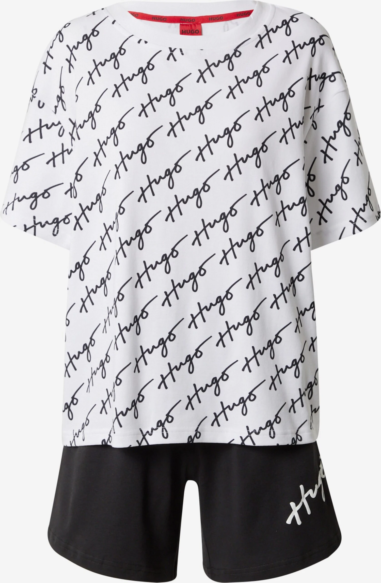 Hugo Pyjamas Shorty Kvinder Hvid 3 Hugo Pyjamas Shorty Kvinder Hvid