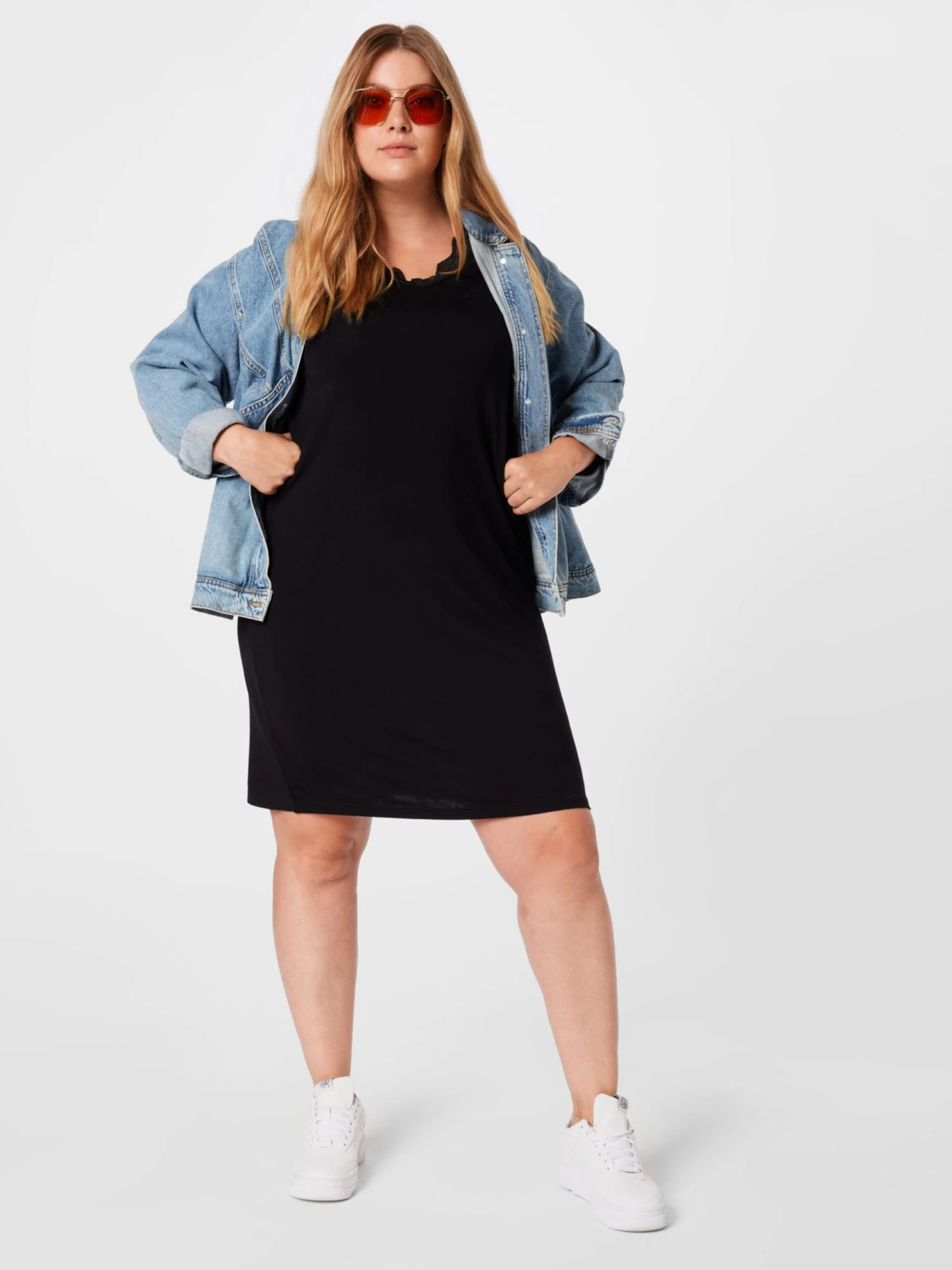 Zizzi Natskjorter Natskjorte Delicate Kvinder Sort 9 Zizzi Natskjorter Natskjorte Delicate Kvinder Sort - Billede 7