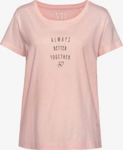 Nattrøjer Soveskorte Kvinder Lyserød