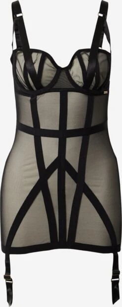 BLUEBELLA Lingeri Korsage Karolina Kvinder Sort