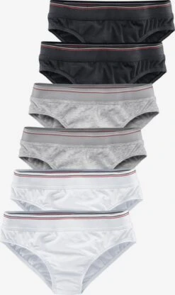 H.I.S Trusser Slip Kvinder Grå-meleret / Sort / Hvid