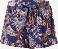 Hunkemöller Nattøj Pyjamasbukser Funky Jungle Kvinder Indigo