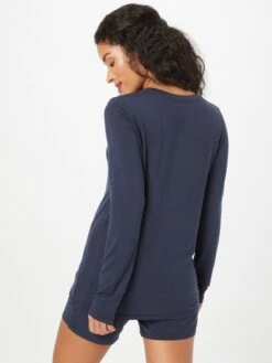 Schiesser Nattrøjer Soveskorte Kvinder Navy -s.Oliver Butik 2ec0f829bc5c3cbcf29227ead55200ba