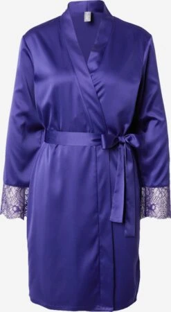 LingaDore Morgenkåber Morgenkåbe Kvinder Navy