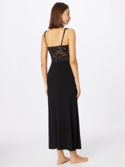 Hunkemöller Natkjoler Negligée Nora Kvinder Sort -s.Oliver Butik 31def43ece8a0fe478e06b098b9e6733