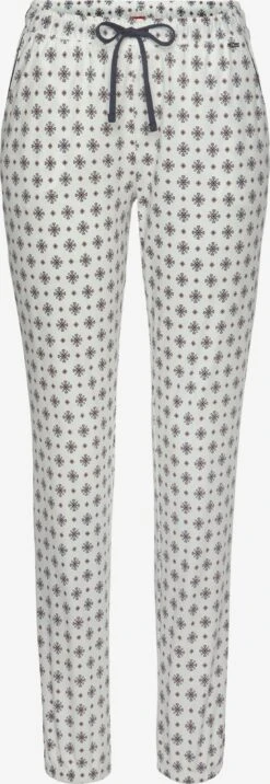 S.Oliver Nattøj Pyjamasbukser Kvinder Offwhite