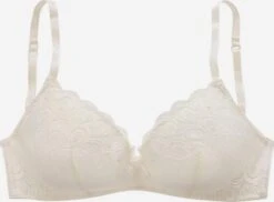 Nuance BHer Uden Bøjle T-shirt-BH BH Kvinder Creme