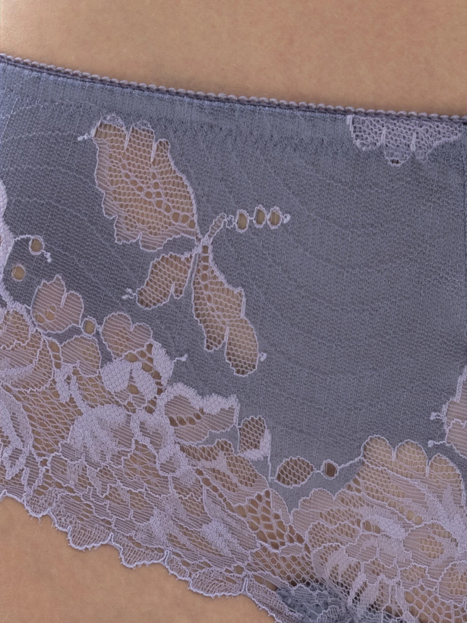 MEY Trusser Regular Slip Hipster Kvinder Blå 7 MEY Trusser Regular Slip Hipster Kvinder Blå - Billede 5