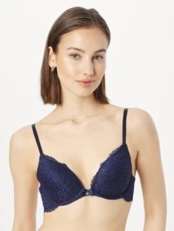 Hunkemöller Bøjle-BHer Push-up BH Kvinder Mørkeblå -s.Oliver Butik 3ccb621fc1ecd150189ac92c48c09f9b