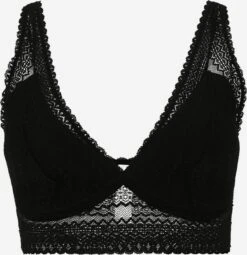 Trekants-BH-er Triangel BH VULIER Kvinder Sort