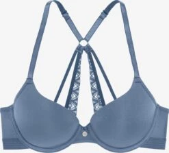 S.Oliver Bøjle-BHer T-shirt-BH BH Kvinder Blå