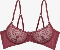 S.Oliver Bøjle-BHer T-shirt-BH BH Kvinder Mørkerød