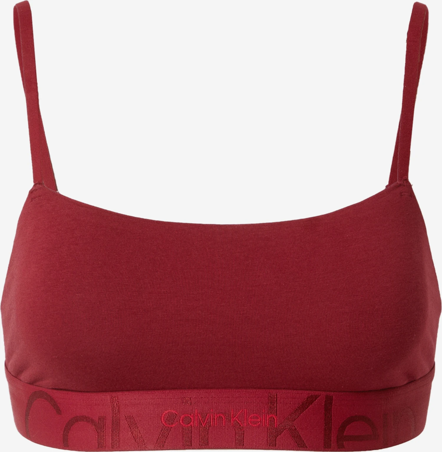 CALVIN KLEIN UNDERWEAR Bustierer Og Sports-BHer Bustier BH Kvinder Vinrød 3 CALVIN KLEIN UNDERWEAR Bustierer Og Sports-BHer Bustier BH Kvinder Vinrød