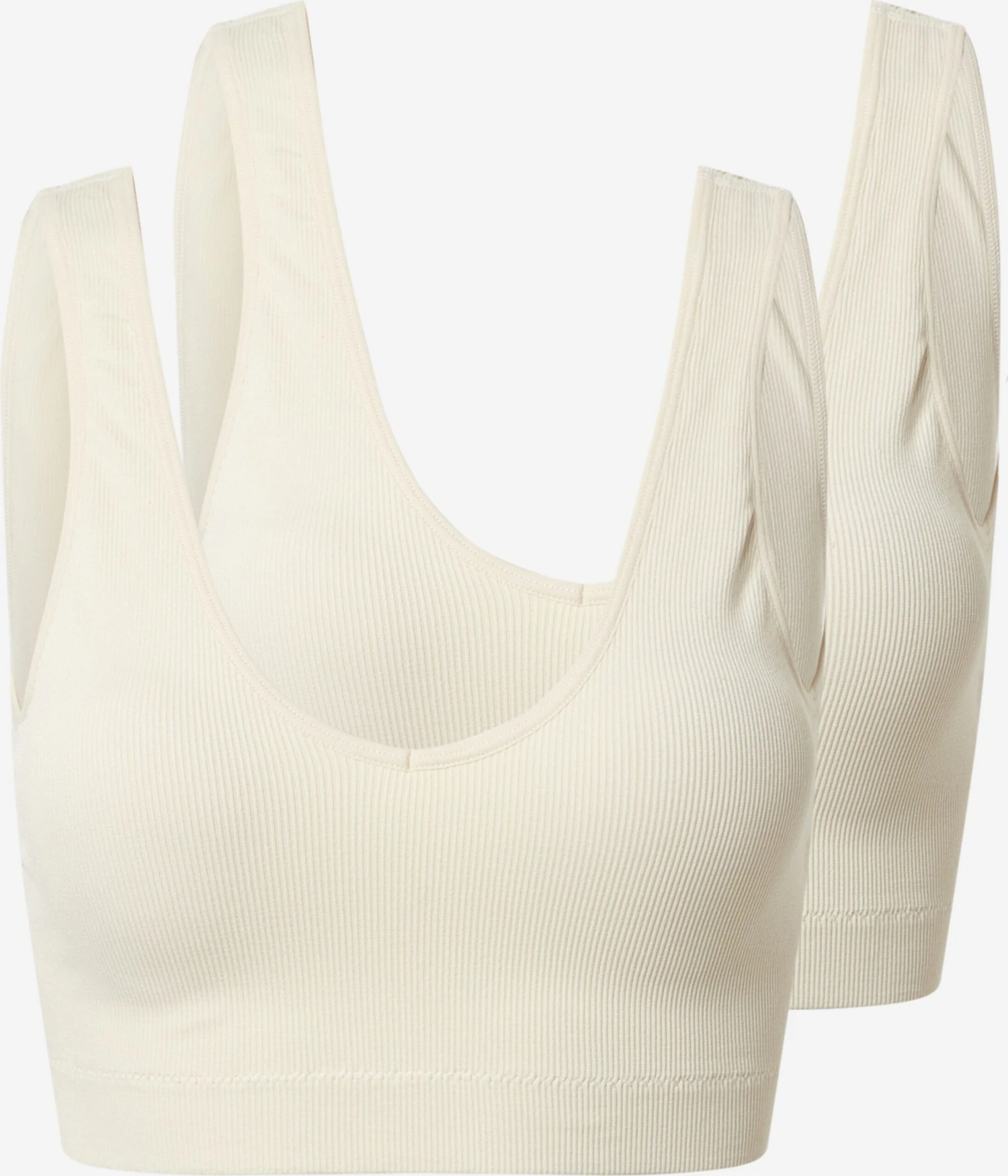Pieces Bustierer Og Sports-BHer Bustier BH Symmi Kvinder Offwhite 3 Pieces Bustierer Og Sports-BHer Bustier BH Symmi Kvinder Offwhite