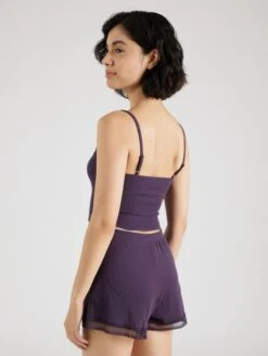 Sloggi Nattrøjer Soveskorte Kvinder Mørkelilla -s.Oliver Butik 46ea682d8be9ca9219f91c0605bfabd7