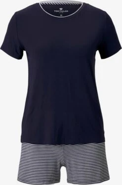 Tom Tailor Pyjamas Shorty Kvinder Mørkeblå