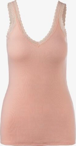 S.Oliver Nattrøjer Soveskorte Kvinder Fersken