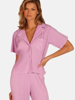 OW Collection Nattrøjer Soveskorte FIERCE Kvinder Pink -s.Oliver Butik 4b88caee6ecdf543172378cb673a3286