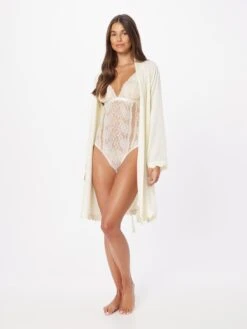 Underprotection Morgenkåber Morgenkåbe Jane Kvinder Creme -s.Oliver Butik 4e294fe21d47fe750b37e4d1895a6bdf