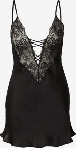 Hunkemöller Natkjoler Negligée Kae Kvinder Sort