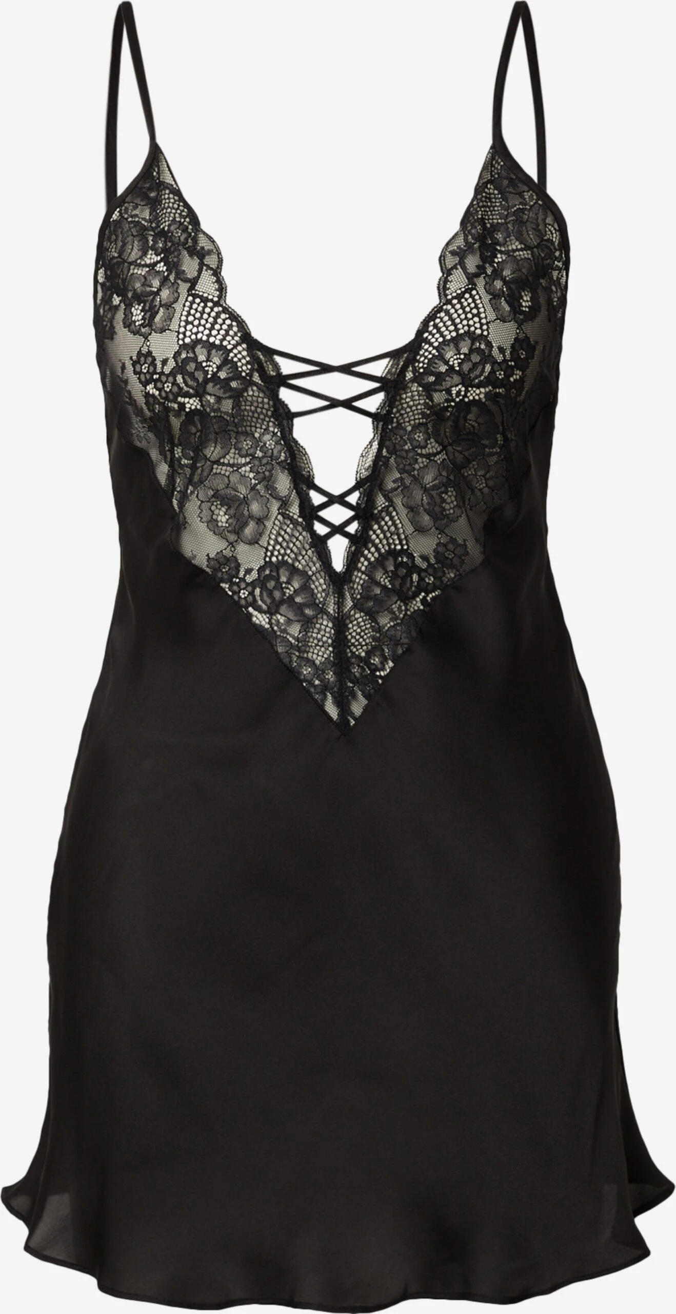 Hunkemöller Natkjoler Negligée Kae Kvinder Sort 3 Hunkemöller Natkjoler Negligée Kae Kvinder Sort