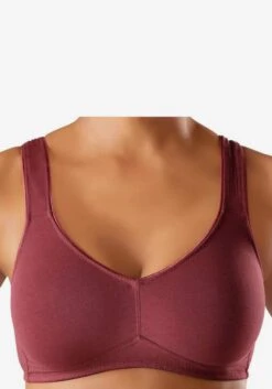 T-shirt-BHer Regular BH Kvinder Bordeaux / Hvid -s.Oliver Butik 5260fd59f45ab0b60a4e47873ab4322b