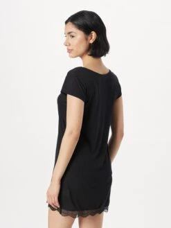 ETAM Natskjorter Natskjorte WARM DAY Kvinder Sort -s.Oliver Butik 5268f74d95330cb59535b523d091849a