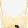 Hunkemöller Bøjle-BHer Balconette BH Alexandra Kvinder Gul