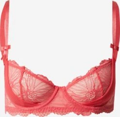 NLY By Nelly Bøjle-BHer Balconette BH Kvinder Rød