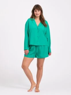 Nattrøjer Soveskorte Snuggle Kvinder Grøn -s.Oliver Butik 56bcaee61272289388e36588c758fdfe