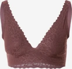 Sloggi BHer Uden Bøjle T-shirt-BH BH Kvinder Rustbrun