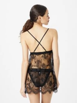 Natkjoler Negligée Kvinder Sort -s.Oliver Butik 5e0bf30d292291261c9d07ed086bb2fa