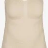 Zizzi Shaping Toppe & Kjoler Shapingtop Kvinder Beige -s.Oliver Butik 601a821146cbdc869478e4e046469a64